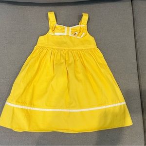 Gymboree girls yellow dress 3T